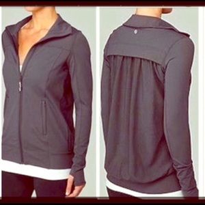 LULULEMON Tadasana Jacket Charcoal